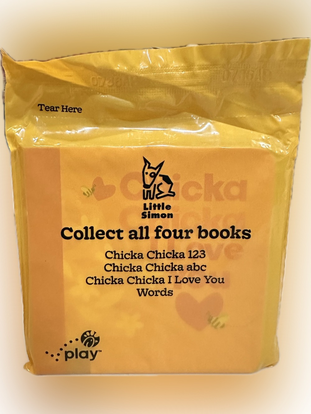 2026 LITTLE SIMON CHICKA CHICKA I LOVE YOU MICRO BOARD BOOK CHICK FIL A KIDS TOY